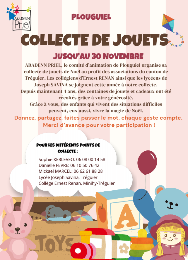collecte jouets abadenn
