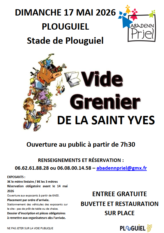 affiche vide grenier abadenn